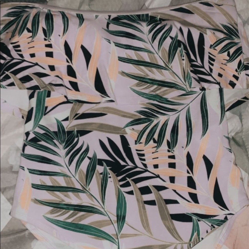 Off shoulder shirt and strapless body suit